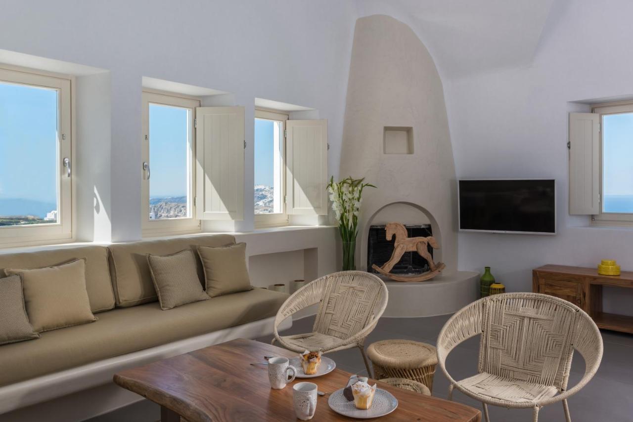 White & Co Santorini Villa Pýrgos Buitenkant foto