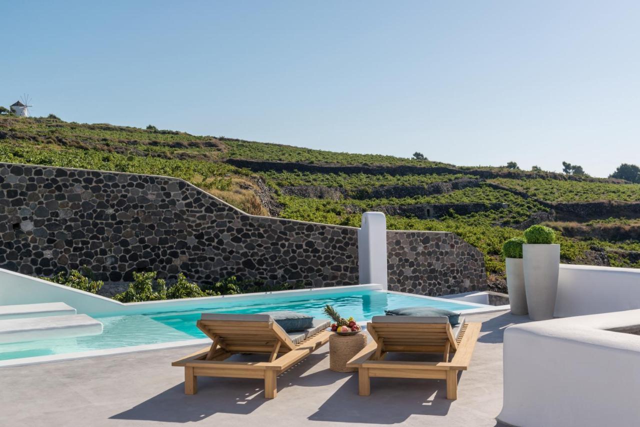 White & Co Santorini Villa Pýrgos Buitenkant foto