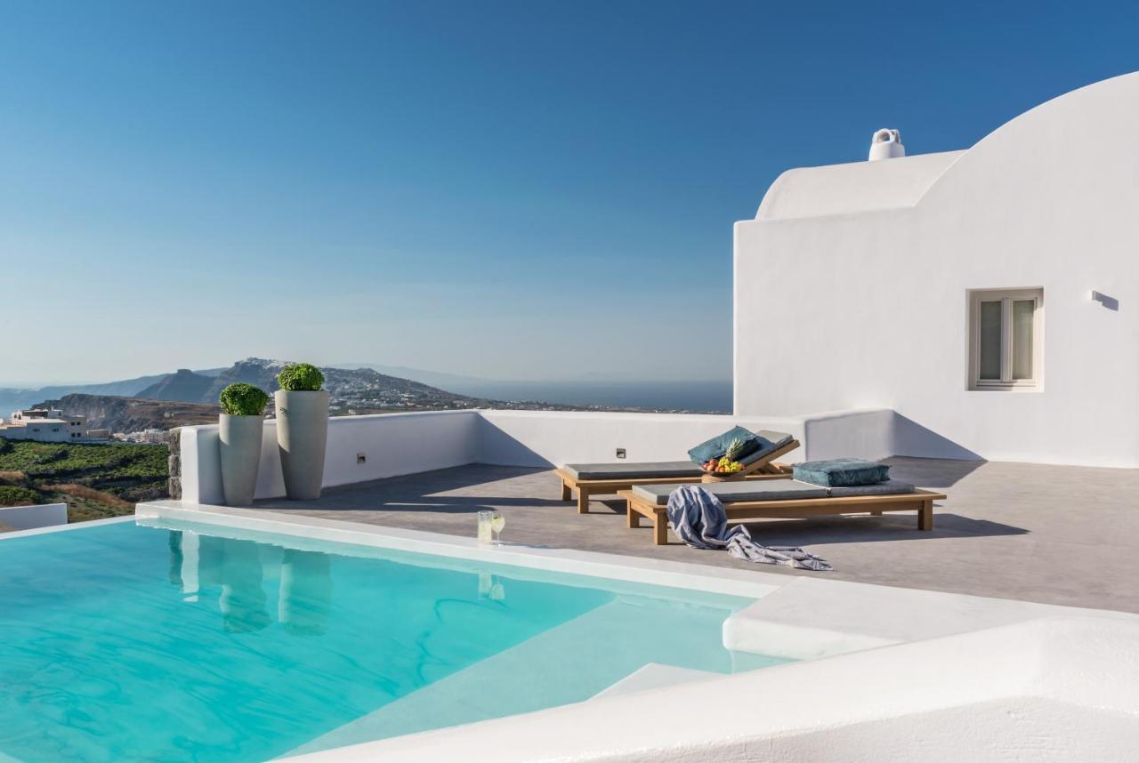 White & Co Santorini Villa Pýrgos Buitenkant foto