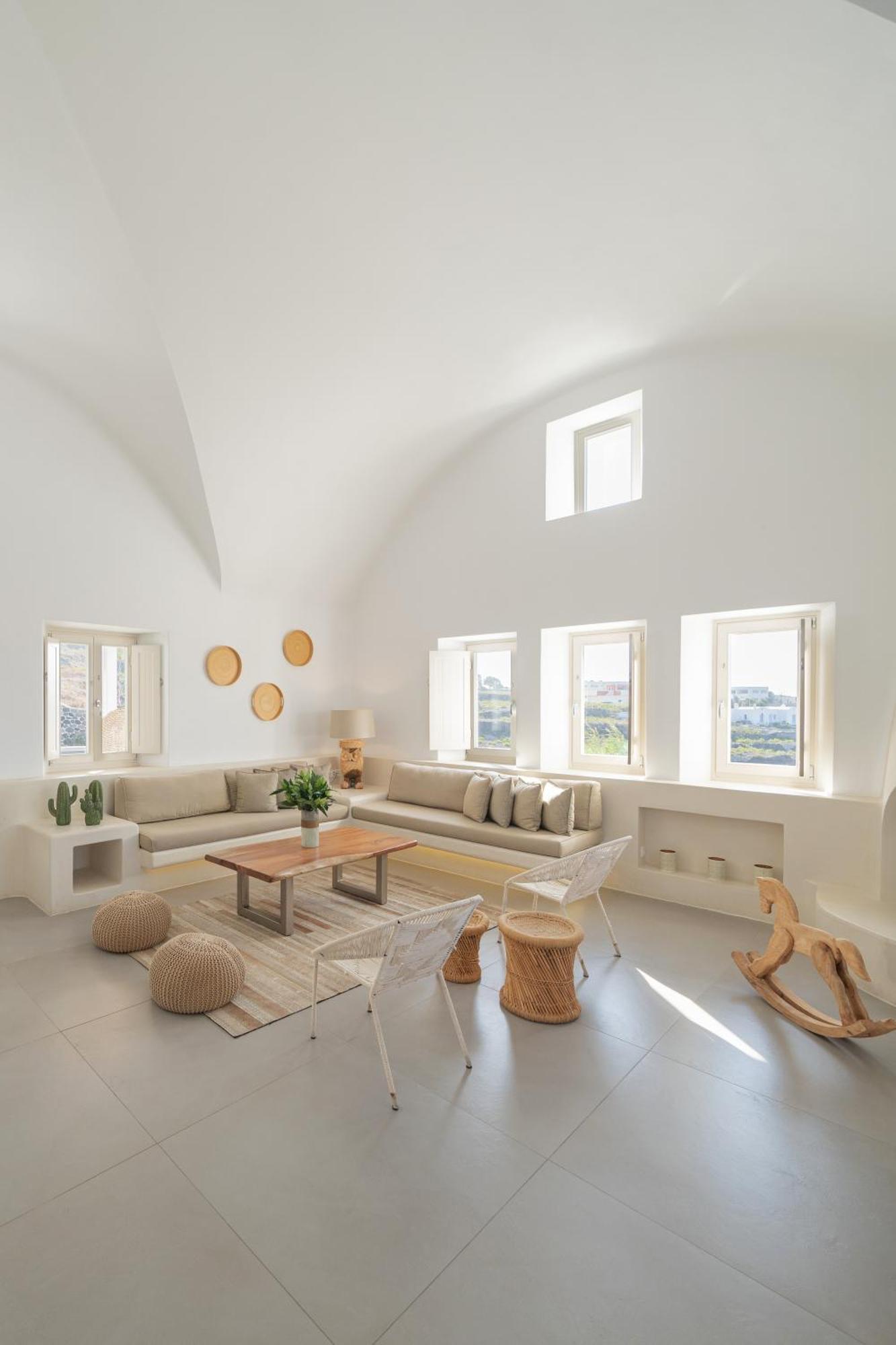 White & Co Santorini Villa Pýrgos Buitenkant foto